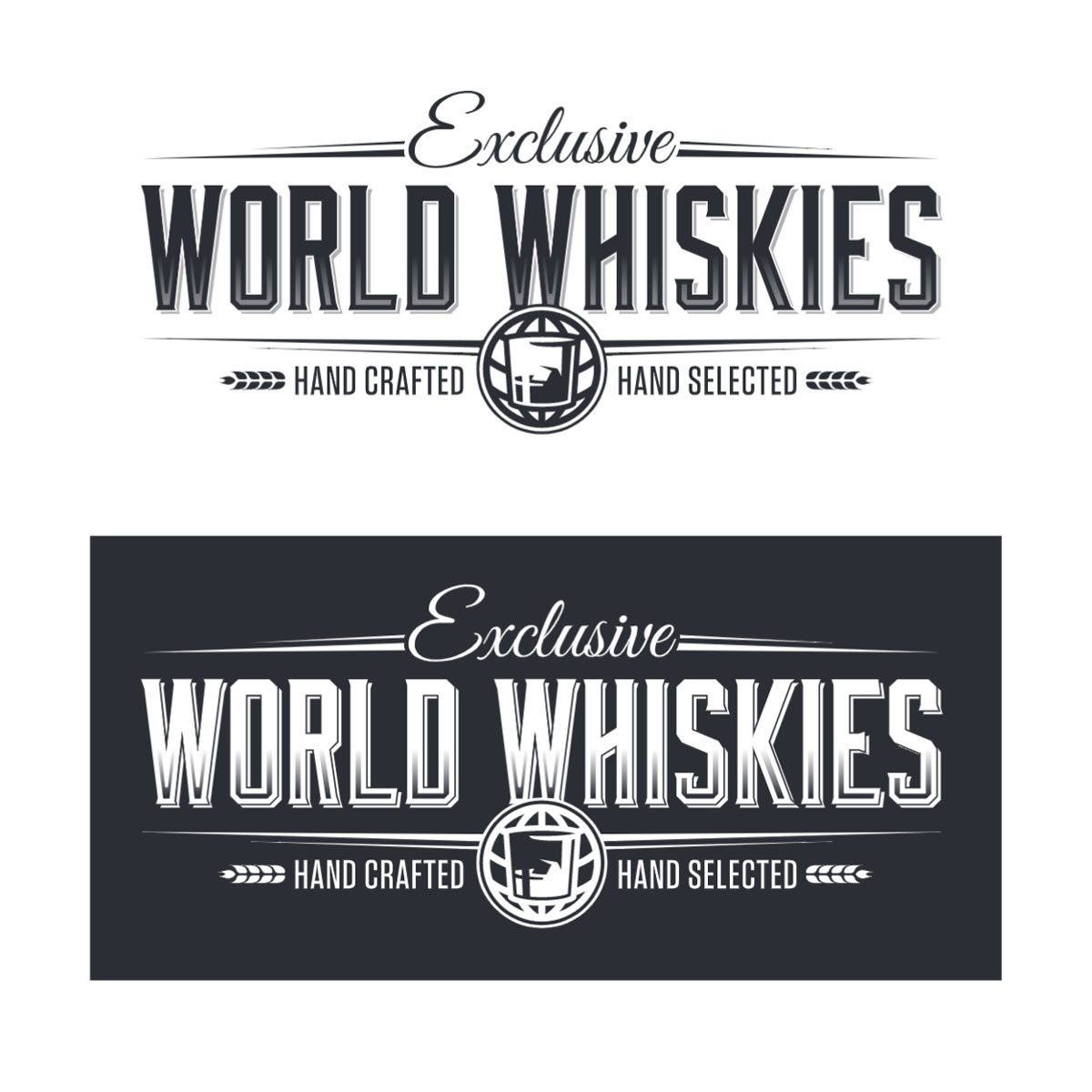 Jim Beam whiskey logo design